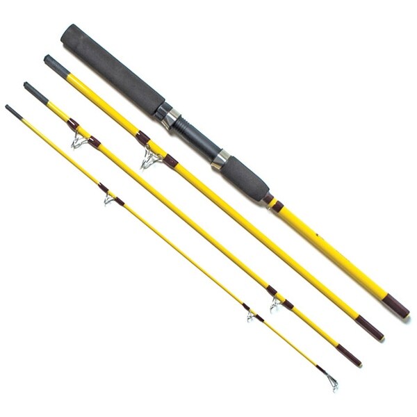Eagle Claw PackIt 6'6" Spinning Fishing Rod Overstock
